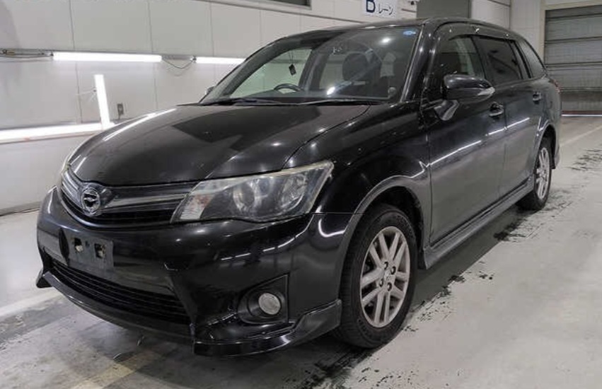 Black Toyota Corolla Fielder available at Virtue
